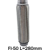 FLEXIBILNÝ KONEKTOR VÝFUKU FI-50 L=280mm FLEXIBILNÝ KONEKTOR VÝFUKU FI-50 L=280mm