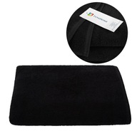 Luxusný čierny uterák 50x90 cm, froté bavlna