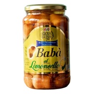 Mini talianske babky v Limoncelle v alkohole Mini talianske babky v Limoncelle v alkohole