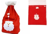 Mikulášska darčeková taška Santa Claus 50x80 cm