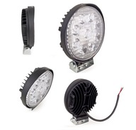 Okrúhla pracovná lampa 110 mm LED BAR 27W 2200lm E9 Okrúhla pracovná lampa 110 mm LED BAR 27W 2200lm E9