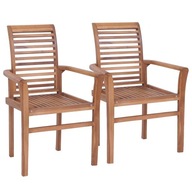 STOHOVATEĽNÉ JEDÁLENSKÉ STOLIČKY, 2 KS, TEAK STOHOVATEĽNÉ JEDÁLENSKÉ STOLIČKY, 2 KS, TEAK