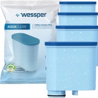 4x FILTER WESSPER AquaClear pre kávovar Philips Latte Go Saeco AquaClean 4x FILTER WESSPER AquaClear pre kávovar Philips Latte Go Saeco AquaClean