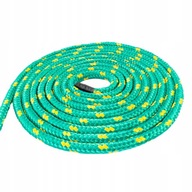 Lano Pletené polypropylénové plachtárske lano 10mm ZELENÉ 20m Lano Pletené polypropylénové plachtárske lano 10mm ZELENÉ 20m