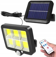 SOLÁRNA LAMPA SO SNÍMAČOM POHYBU SÚMRAK 120 LED SOLÁRNA LAMPA SO SNÍMAČOM POHYBU SÚMRAK 120 LED