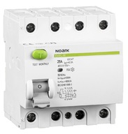 Noark 4P 40A A 100mA RCD Noark 4P 40A A 100mA RCD
