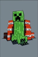 MINECRAFT CREEPER fleecová deka 100x150 cm