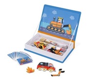 Magnetická kniha Janod Magnetic Puzzle Vehicles 3+ Magnetická kniha Janod Magnetic Puzzle Vehicles 3+