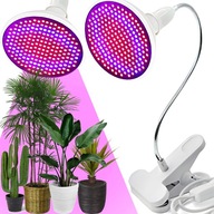 PANELOVÁ LAMPA 200 LED PRE PESTOVANIE RASTLÍN 20W RAST SILNÝ KLIP PANELOVÁ LAMPA 200 LED PRE PESTOVANIE RASTLÍN 20W RAST SILNÝ KLIP