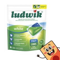 Ludwik Kapsule na pranie bielych tkanín biela 32 Ludwik Kapsule na pranie bielych tkanín biela 32
