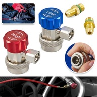 2KS A/C FIX ADAPTÉR PLYN R134A REDUKCIA 1/4'' NA PLNENIE KLIMATIZÁCIE LP/HP 2KS A/C FIX ADAPTÉR PLYN R134A REDUKCIA 1/4'' NA PLNENIE KLIMATIZÁCIE LP/HP