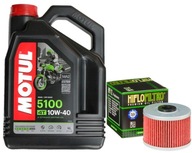 SADA OLEJA MOTUL 5100 10W40 4L HF112 HONDA FX650 VIGOR 99-02 SLR650 SADA OLEJA MOTUL 5100 10W40 4L HF112 HONDA FX650 VIGOR 99-02 SLR650
