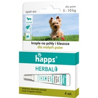 Happs Herbal - kvapky proti blchám a kliešťom pre najmenších