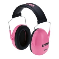 Detské chrániče sluchu, slúchadlá s potlačením hluku, Uvex K junior, Pink
