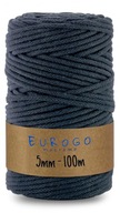 Spletená Šnúrka PRE MACRAME ATRAMENT 100m 5mm Spletená Šnúrka PRE MACRAME ATRAMENT 100m 5mm