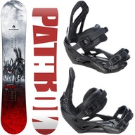 Snowboard Pathron Legend Grey 152 cm + viazanie AT