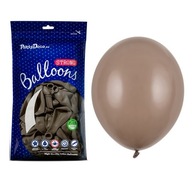 NARODENINOVÉ BALÓNKY CAPPUCCINO 12cm 100 kusov NARODENINOVÉ BALÓNKY CAPPUCCINO 12cm 100 kusov