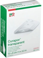 L&R - Curapor transparent - 10 x 8 cm 25 ks.