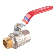 FERRO F-POWER vsuvkový guľový ventil 3/4'' NW KFP21 FERRO F-POWER vsuvkový guľový ventil 3/4'' NW KFP21