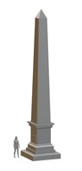 Pamätník Obelisk v mierke 1:87 Pamätník Obelisk v mierke 1:87