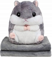 Maskot deka 2v1 SMUKEE HAMSTER, GREY Maskot deka 2v1 SMUKEE HAMSTER, GREY