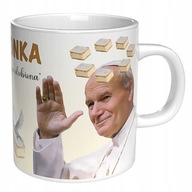 PÁPEŽ JOHN PAUL II HRNÍČKOVÝ KRÉMOVÝ KRÉM WADOWICE KÁVA PÁPEŽ JOHN PAUL II HRNÍČKOVÝ KRÉMOVÝ KRÉM WADOWICE KÁVA
