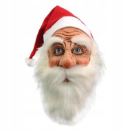 Santa Claus latexová maska s červenou farbou Santa Claus latexová maska s červenou farbou