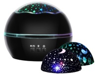 NOČNÁ LAMPA STARS SKY PROJEKTOR PRE DETI NARODENINOVÝ DARČEK ČIERNA NOČNÁ LAMPA STARS SKY PROJEKTOR PRE DETI NARODENINOVÝ DARČEK ČIERNA