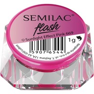 Semilac Flash Sunlight Effect Pink 669 Semilac Flash Sunlight Effect Pink 669