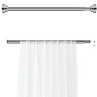2x NASTAVITEĽNÁ TELESKOPICKÁ TYČ NA ZÁCLONU 50-85cm 2x NASTAVITEĽNÁ TELESKOPICKÁ TYČ NA ZÁCLONU 50-85cm