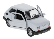 FIAT 126 P KOVOVÝ MODEL WELLY 1:32/39 BIEL FIAT 126 P KOVOVÝ MODEL WELLY 1:32/39 BIEL