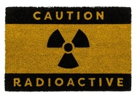 Upozornenie Rádioaktívny stierač