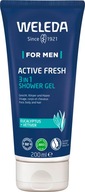 Weleda Active Fresh 3v1 Bio sprchový gél pre mužov 200 ml Weleda Active Fresh 3v1 Bio sprchový gél pre mužov 200 ml