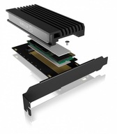 PCIe karta so slotom M.2 M-Key pre jeden M.2 NVMe SSD IB-PCI214M2-