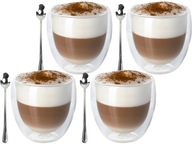 SADA 4 ks TERMOSKLO 235 ML COFFEE LATTE