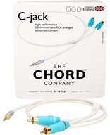 Chord Company C-Jack 3,5 mm - 2x RCA / Cinch - 0,75 m Chord Company C-Jack 3,5 mm - 2x RCA / Cinch - 0,75 m