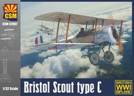 Bristol Scout typ C CSM 32007 mierka 1/32
