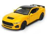 Welly model 2024 Ford Mustang GT 2024 1:34 žltý Welly model 2024 Ford Mustang GT 2024 1:34 žltý