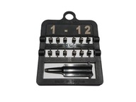 Vtáčie štítky 2,5 mm, 12 ks. čierna Vtáčie štítky 2,5 mm, 12 ks. čierna