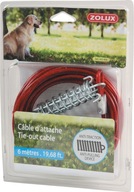 ZOLUX OCEĽOVÝ KÁBEL S tlmičom 6m 403406 ZOLUX OCEĽOVÝ KÁBEL S tlmičom 6m 403406