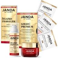 Darčeková sada Janda Cream Gold C Premium + žehlička na vrásky + 3 masky Darčeková sada Janda Cream Gold C Premium + žehlička na vrásky + 3 masky