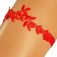 RED GARTER plesové podväzky RUČNE VYROBENÉ RED GARTER plesové podväzky RUČNE VYROBENÉ