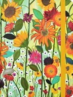 Zápisník Zápisník A5 Peter Pauper Press Sunflower Watercolor