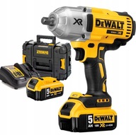 Rázový uťahovák 18V 950Nm 1/2 2x5Ah DeWalt DCF899P2