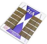 Iza vlnité špendlíky, matné zlato, 2 guličky, 5 cm, 100 ks Iza vlnité špendlíky, matné zlato, 2 guličky, 5 cm, 100 ks
