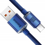 BASEUS USB-C KÁBEL RÝCHLO NABÍJACÍ USB KÁBEL PRE HUAWEI 100W PD 6A 2M