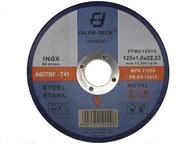 KOVOVÉ REZNÉ KOTOUČE 125x1,0 INOX x100