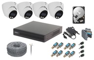 Disk Dahua Surveillance Kit 4 plnofarebné kamery