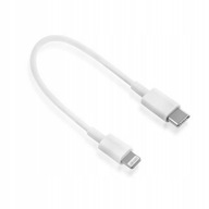 Kábel USB-C typu C na Lightning iPhone krátky 0,2 m Kábel USB-C typu C na Lightning iPhone krátky 0,2 m