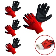 4x Zimné zateplené pracovné rukavice R.10 Set 4x Zimné zateplené pracovné rukavice R.10 Set